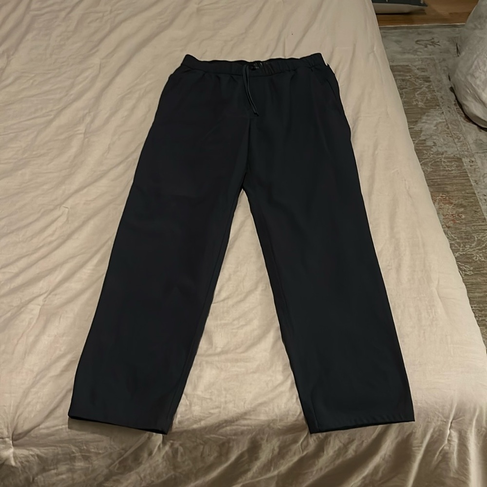 Men’s Lululemon ABC Pull-On Pant. Size L. Color is Obsidian.